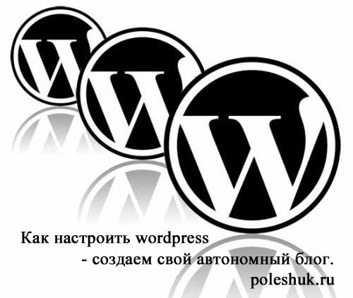 Как настроить wordpress Как настроить WordPress