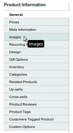 Как загрузить изображение для товара в Magento
